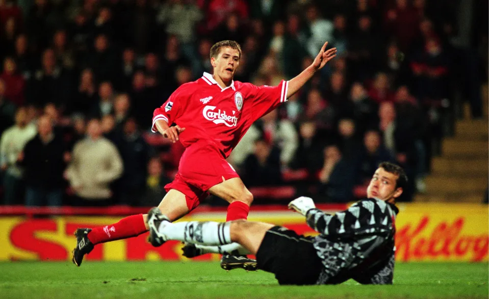 Rooney and Nguemoha in his first action shots as a teenager.