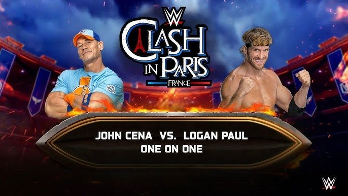 Fan-made arena posters promoting Cena vs. Logan.